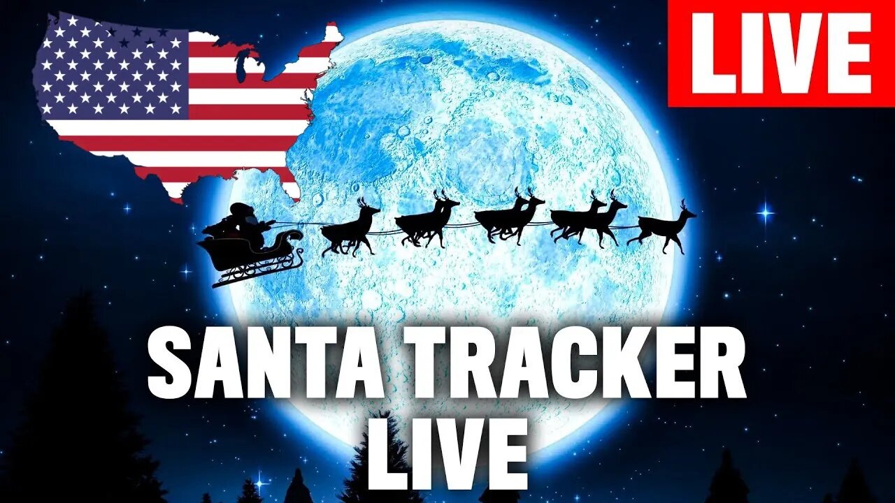 🔴LIVE - NORAD Santa Tracker 2022