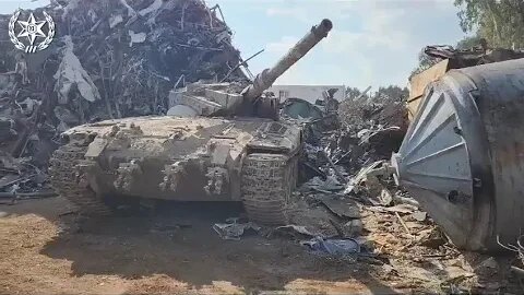 Israel's police found abandon Merkava Tank in junkyard near Haifa, detained 2 individuals