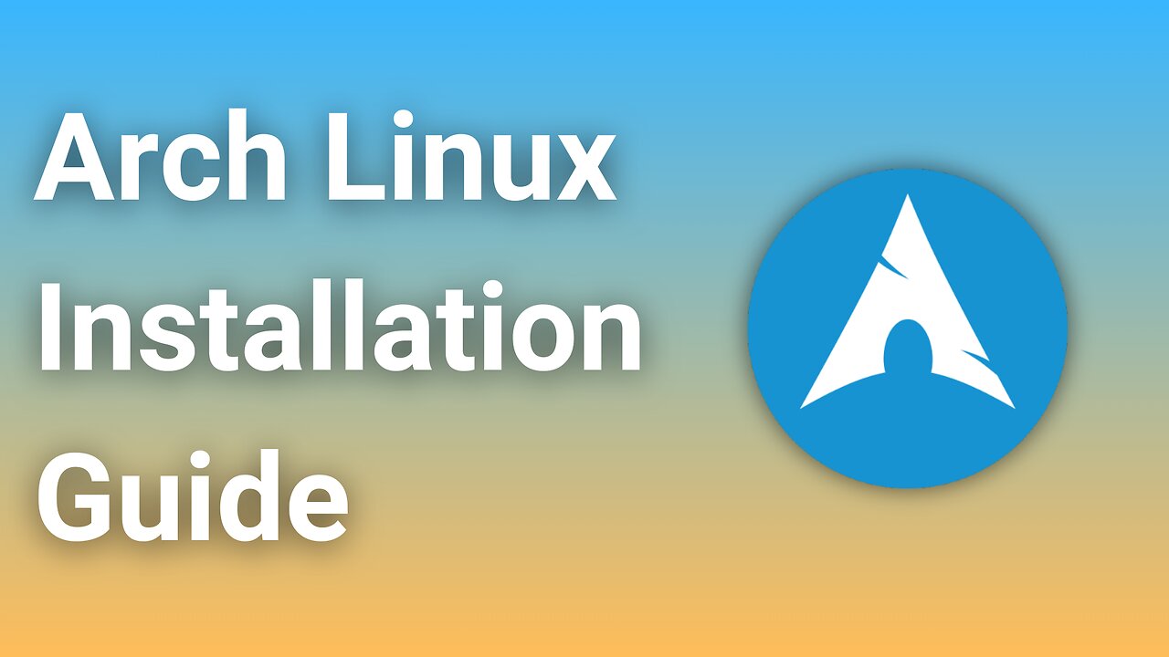 How to Install Arch Linux