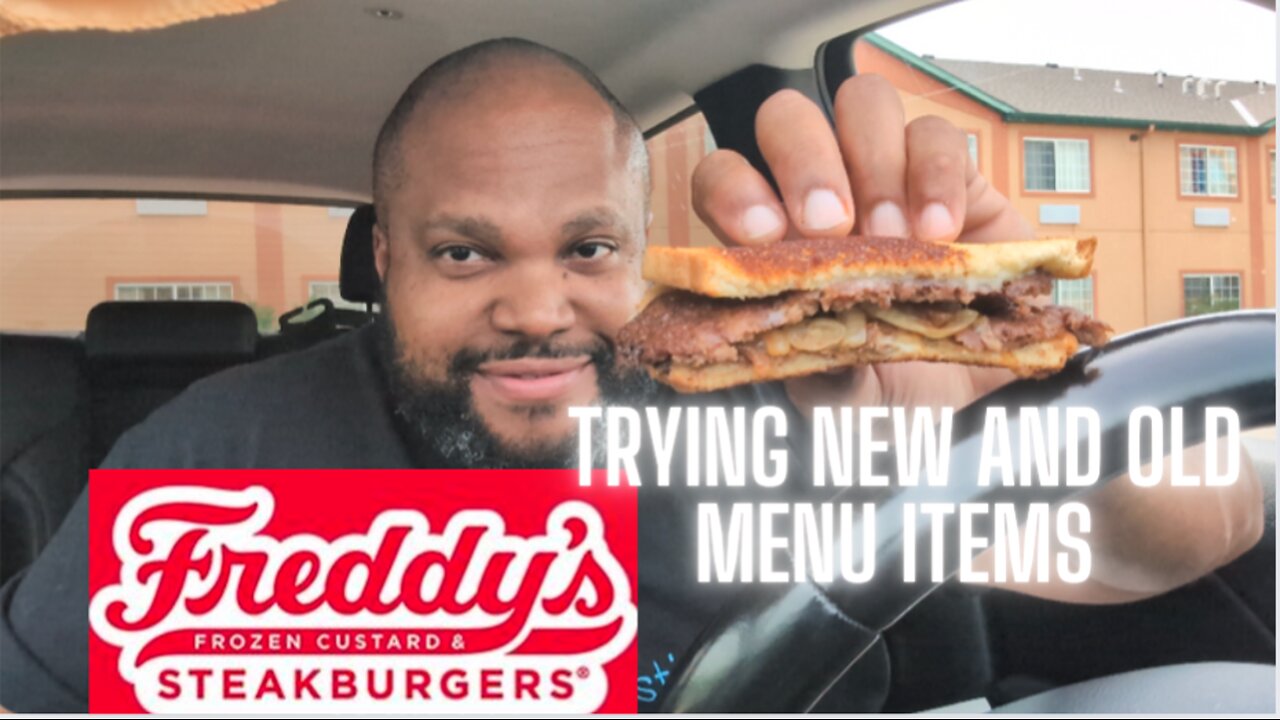 Trying new and old Freddy's menu items