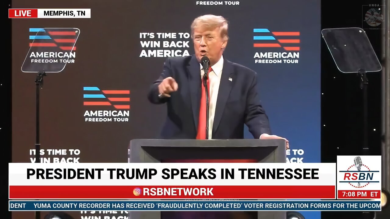 President Trump: ‘…we owe a lot to True The Vote because these are great patriots.’