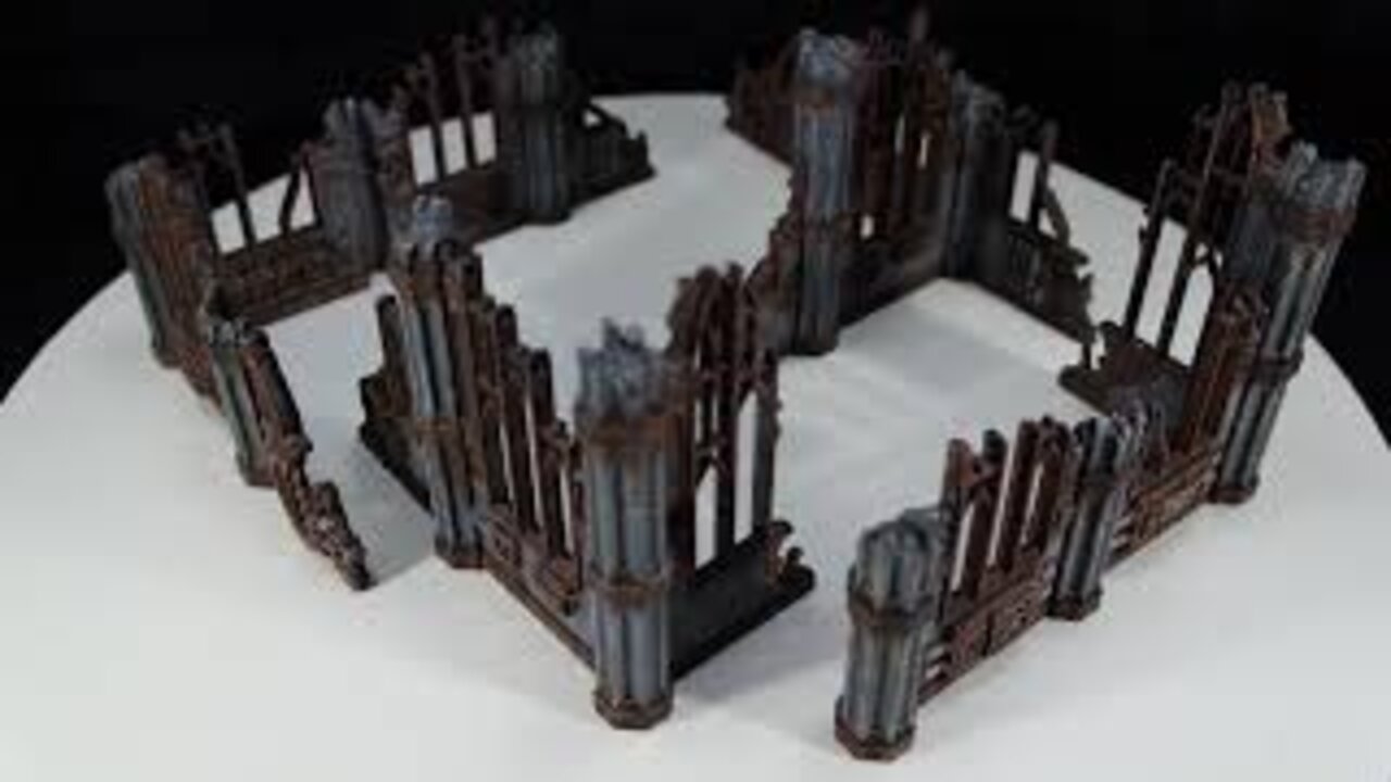 Warhammer 40K Sector Imperialis Ruins Paint Scheme