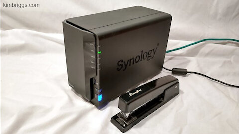 Synology DS220+ NAS Initial Setup Overview