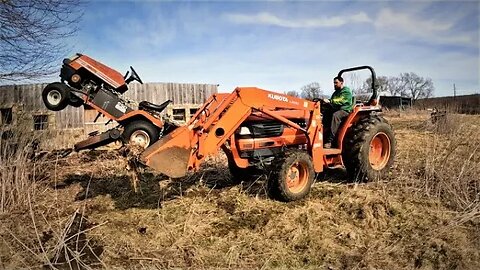 Cleaning JUNK Around the Goat Barn