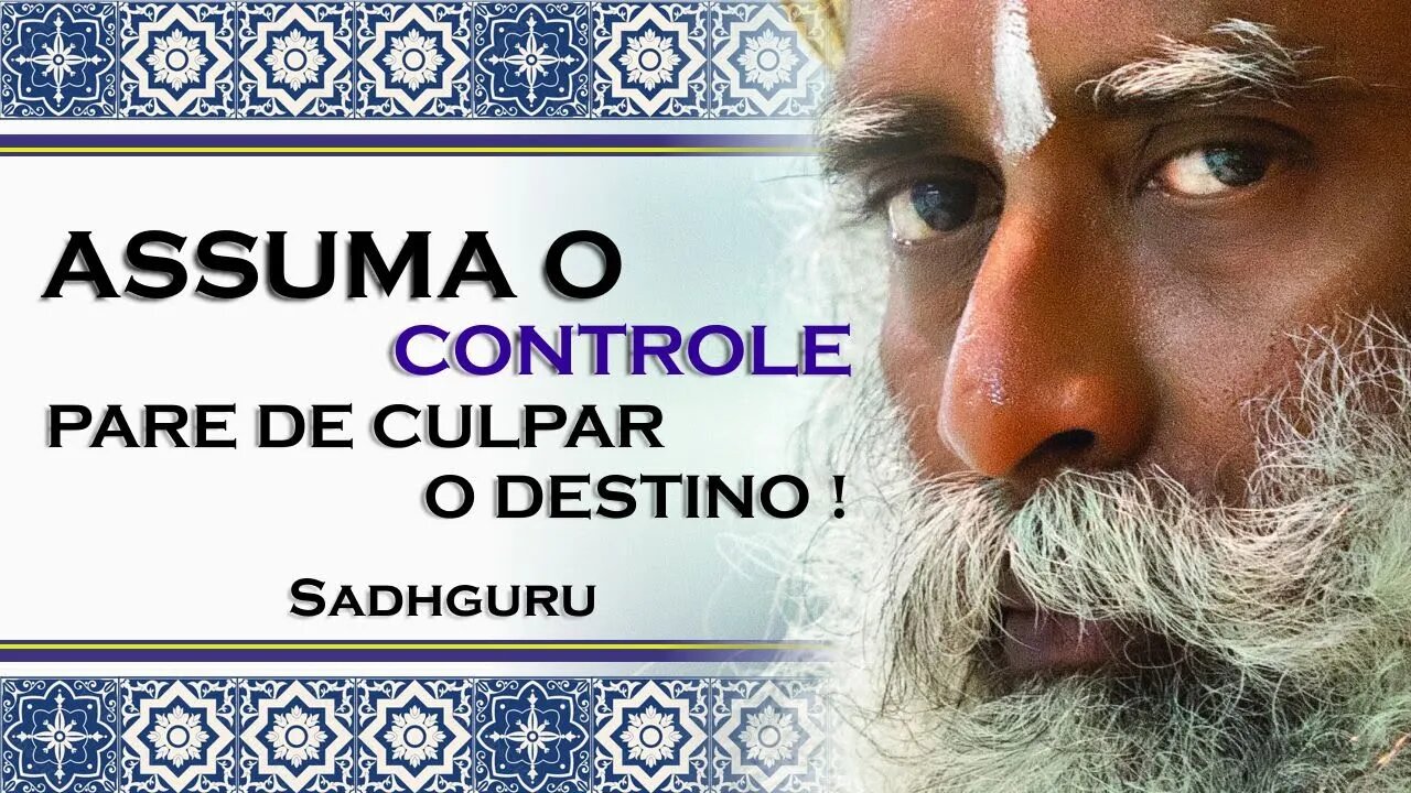 COMO PODEMOS CRIAR O MUNDO COMO QUEREMOS, SADHGURU DUBLADO