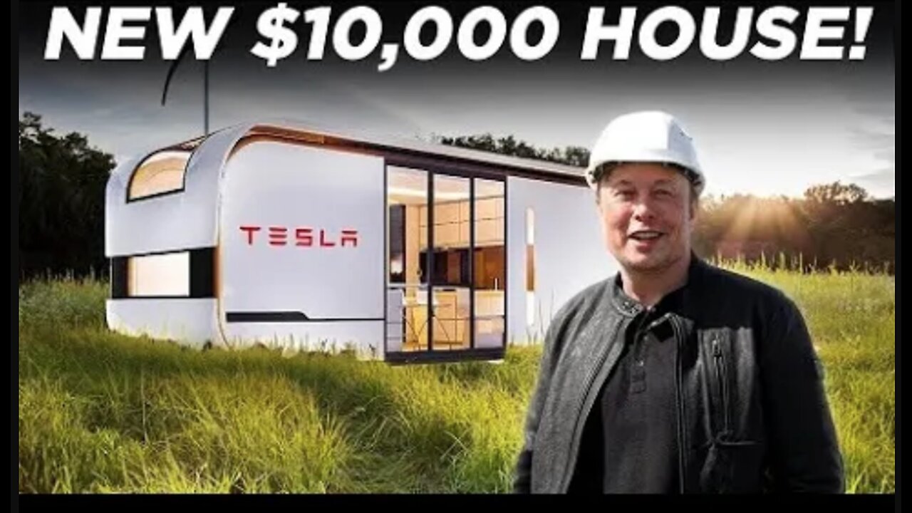 Elon Musk’s $10,000 House FINALLY Hitting The Market!