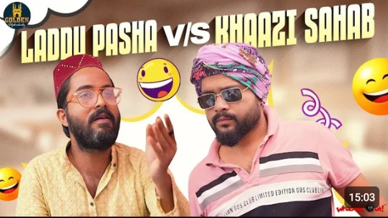 Laddu pasha vs khaazi sahab /comedy video