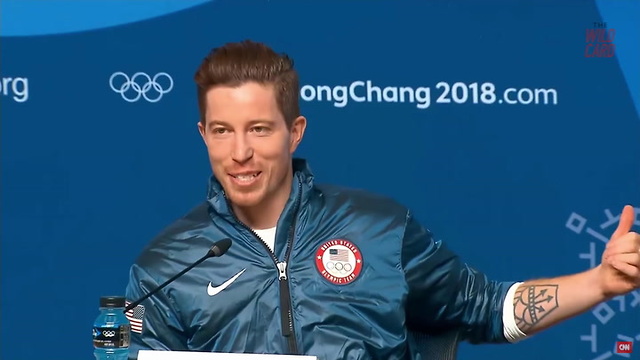 Shaun White Reacts To Winning His Third Winter Olympics Gold Medal