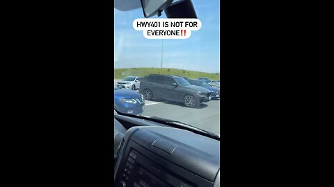 Dangerous Driver On Highway 401