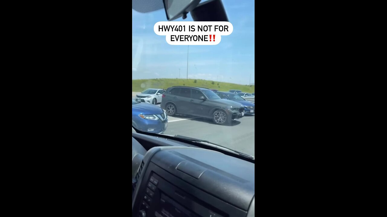 Dangerous Driver On Highway 401