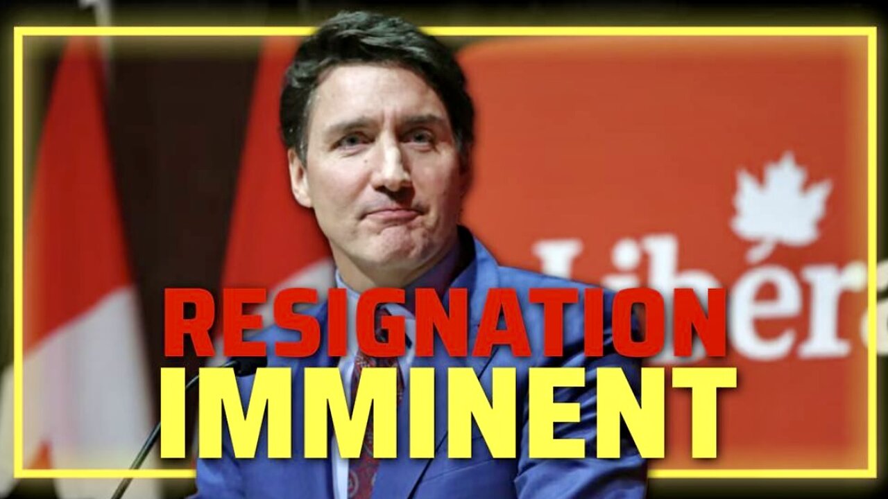 Canadian Prime Minister [W.E.F. Puppet], Justin Trudeau's Resignation is Imminent as Multiple Members of His Party Have Either Resigned or Called for His Resignation!