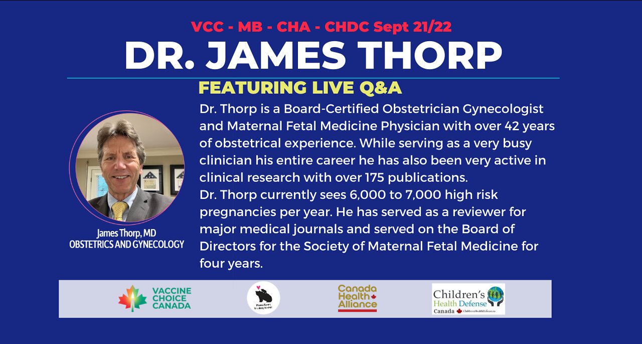 Uncensored - Dr. James Thorp, Obstetrician, Gynecologist and Maternal Fetal Medicine Physician