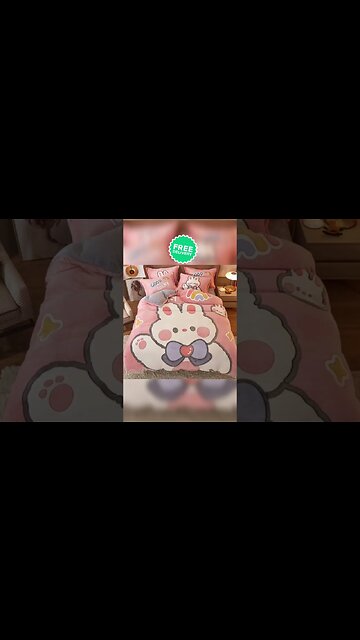 Crystal Velvet Autumn And Winter New Snowflake Bed Four-piece Set #shorts #lifestyle #house