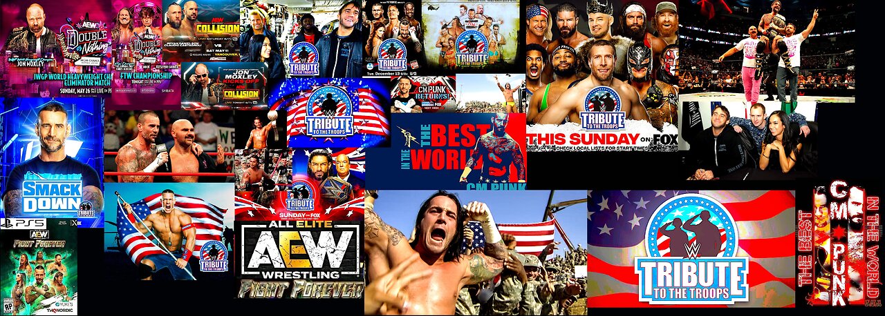 AEW Fight Forever : Memorial Day/Tribute To The Troops 🇺🇸🪖🎖🕴🏻🤼‍♂️🤼‍♀️ (PS5🎮)