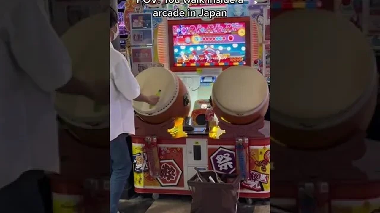 Pov You Walk Inside A Arcade In Japan Video By Hkm forreal #Shorts