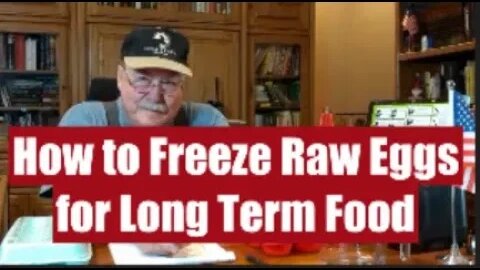 How to freeze eggs for long term storage