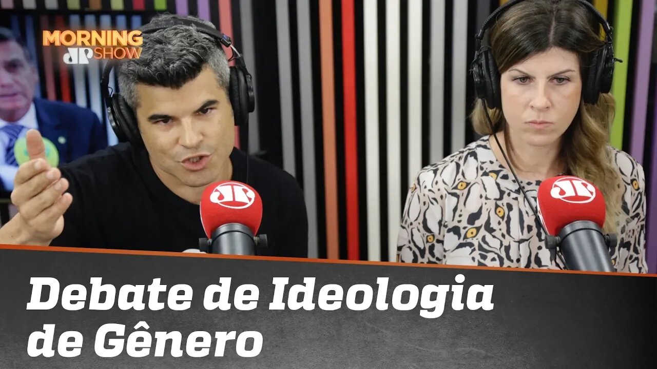 Guga Noblat e Renata Barreto debatem ideologia de gênero