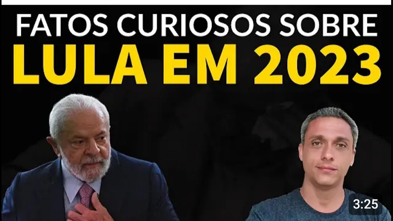 O fato curioso sobre as ações do LULA em 2023 e como ele pode tudo