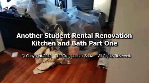 EPS 37: Another Student Rental Reno - Kitchen and Bath Part One