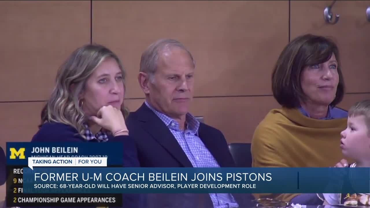 Source: John Beilein joining Pistons