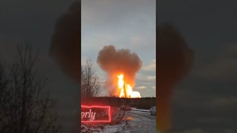 fireball erupts in #stPetersburg