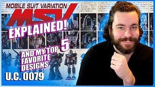 Mobile Suit Variation Explained & Top 5 Favorite Designs [U.C. Gundam Lore]