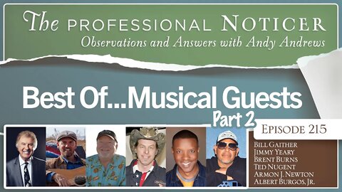 Best of…Musical Guests (Part 2) with Andy Andrews