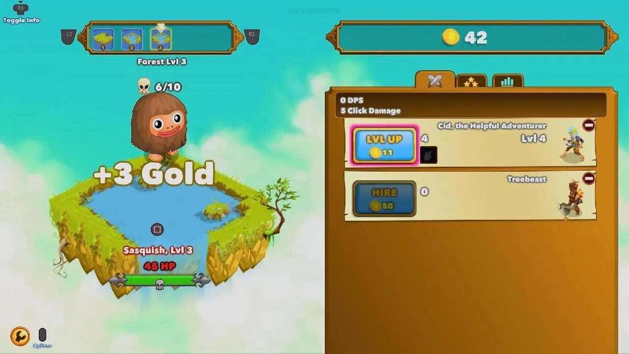 Clicker Heroes PS5 Part 1 Slow Going