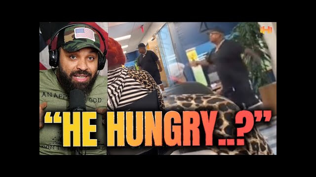 Black Guy Goes Off in EBT FOOD STAMPS OFFICE He Says I’m Hungry 🤯