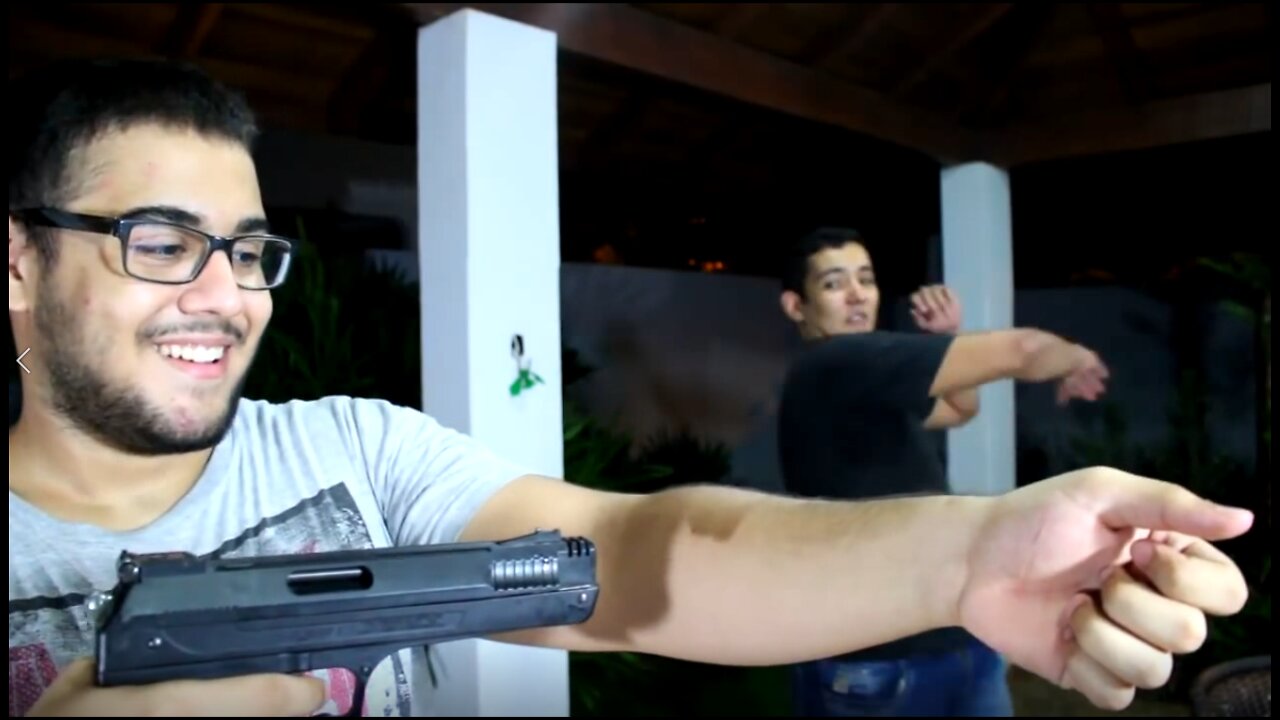 Tiro de CHUMBINHO no BRAÇO #RTBACKUP