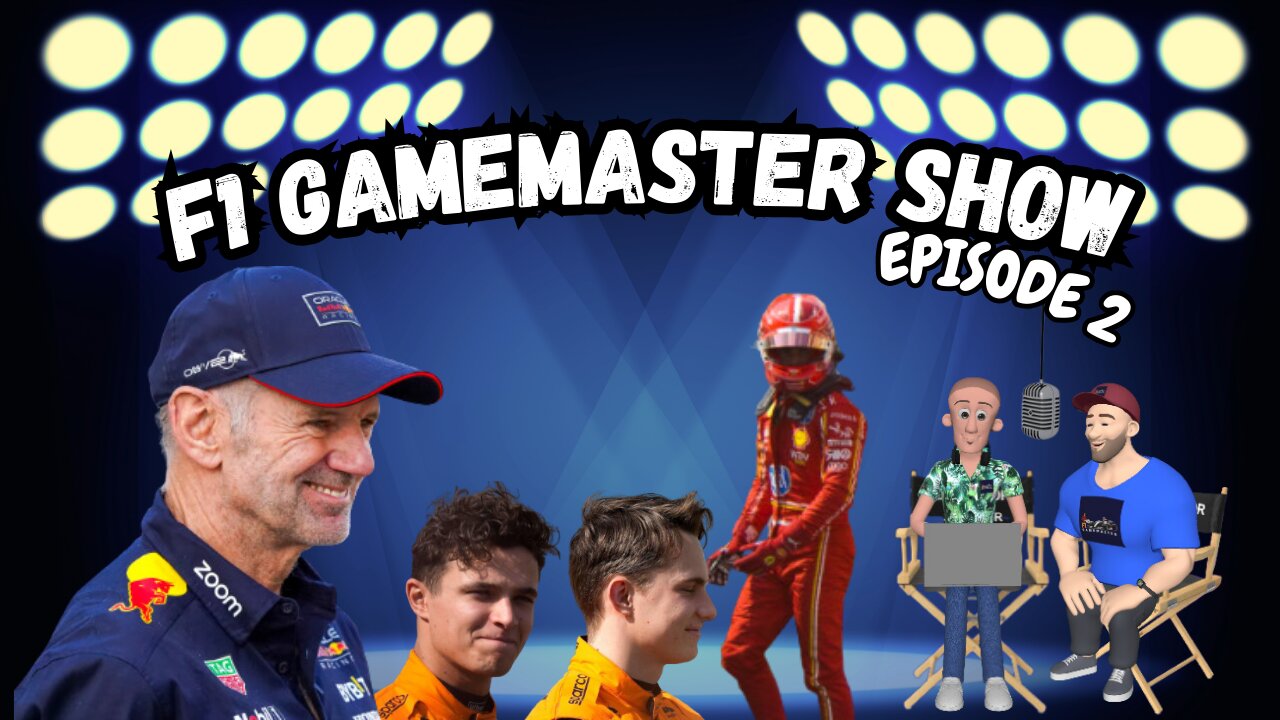 F1 GameMaster Show: Episode 2 | Leclerc Crash | Adrian Newey #podcast #f1 #formula1