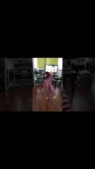 Cute sweet little baby girls are dancing- charming little video that will make you happy