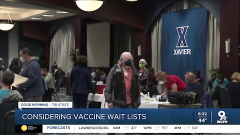 Considering vaccine wait lists