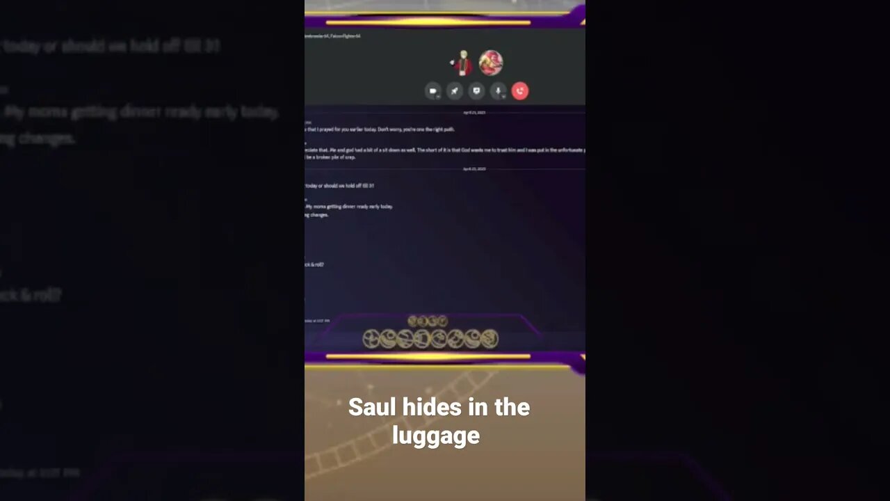 a funny moment from saul's life.