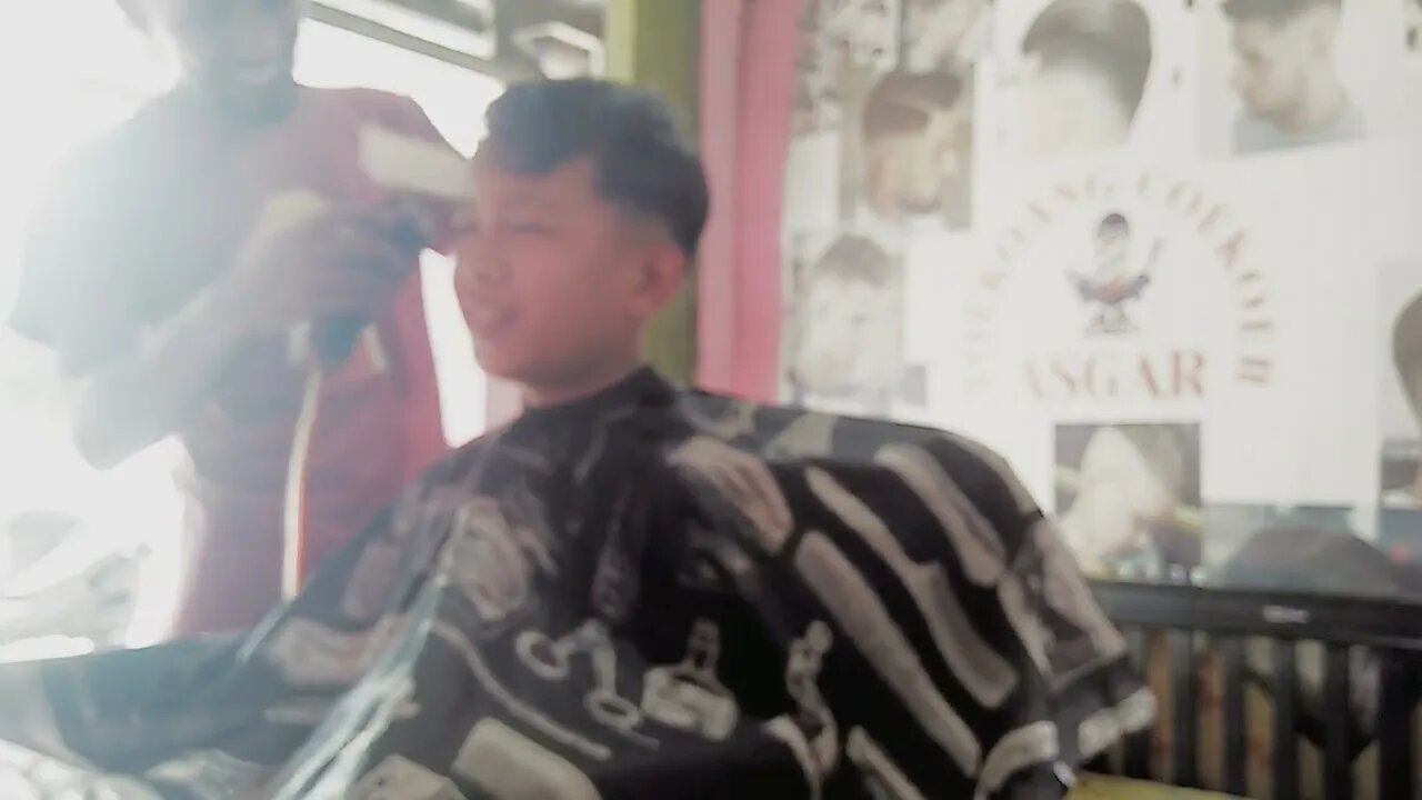 Mang Cepmek, model rambut yang viral di tiktok #cepmek