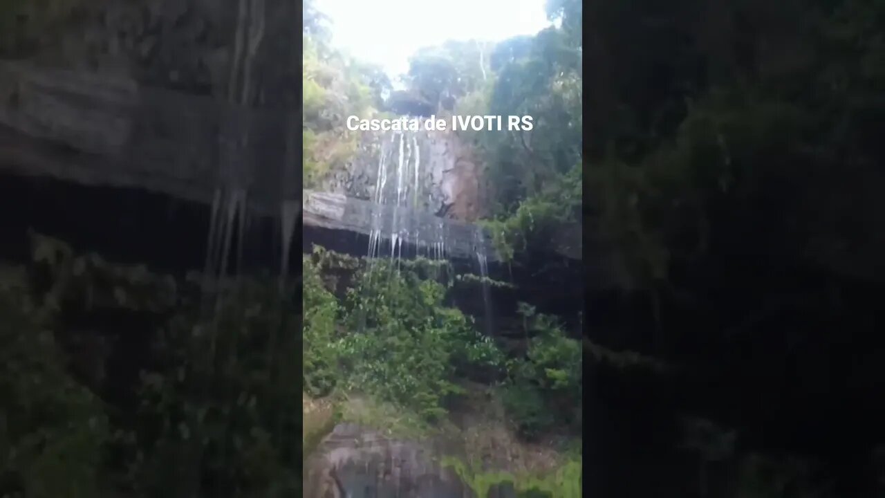 CASCATA DE IVOTI RS - TRILHA NO CAMPING BEHNE