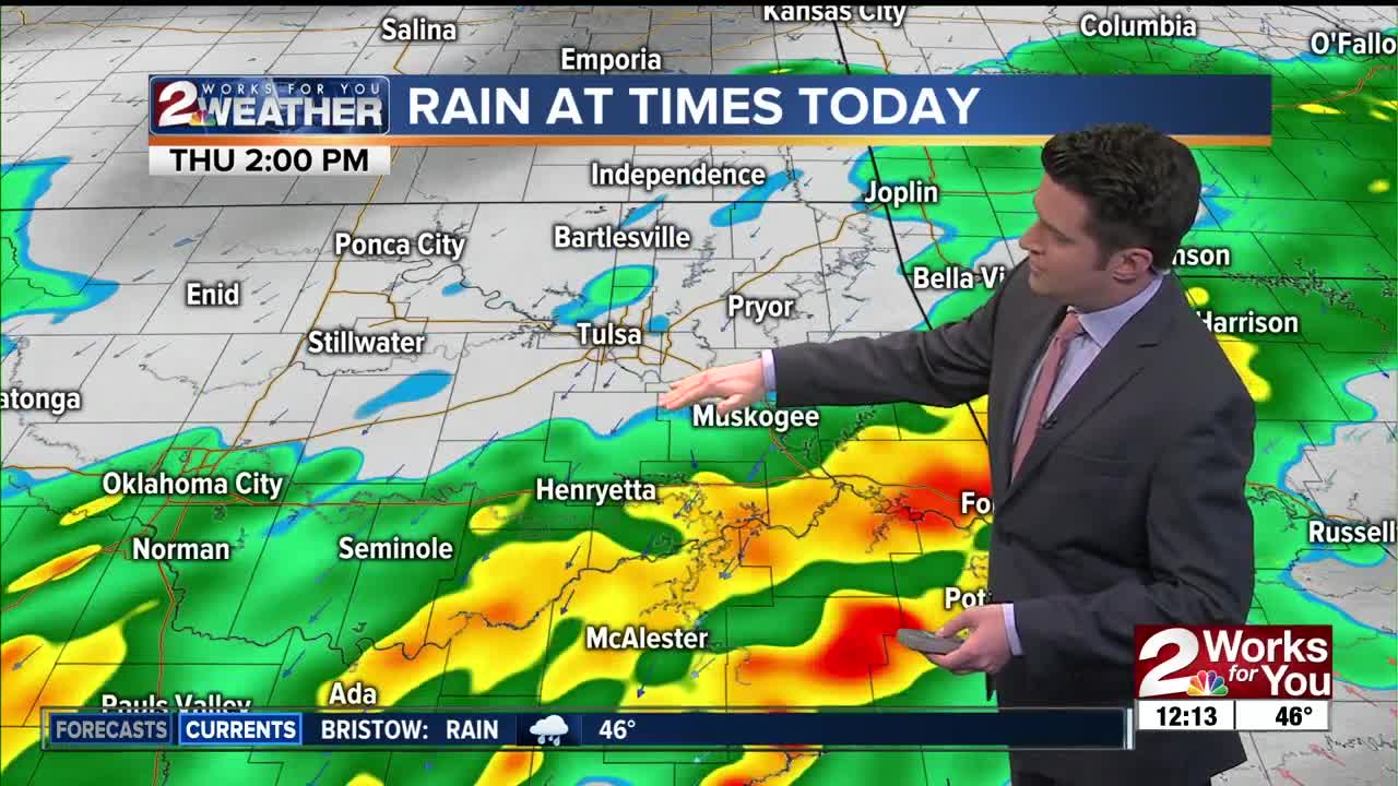 Thursday Noon Forecast