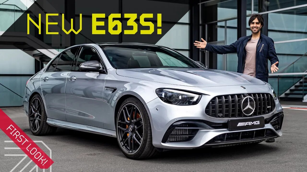 2021 AMG E63 S sedan! Sound, Details + History with Mr AMG!