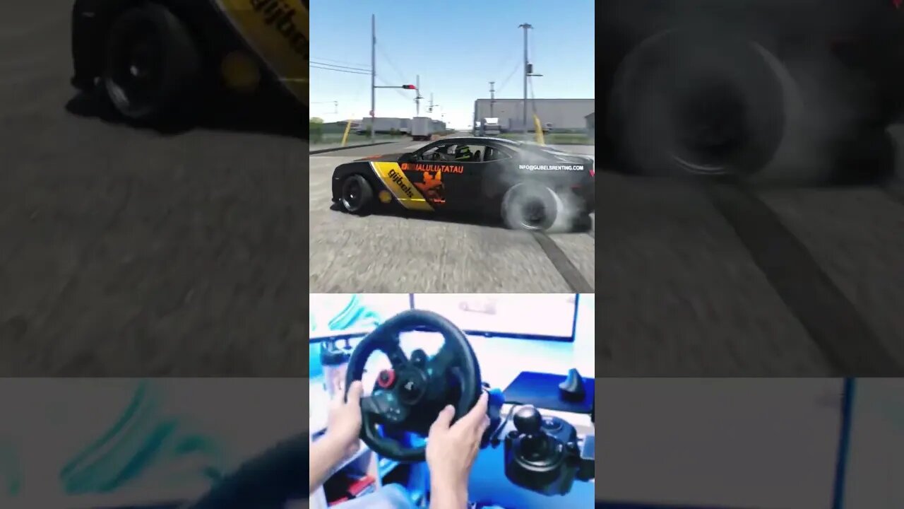 Camaro Drift Gameplay in Assetto Corsa