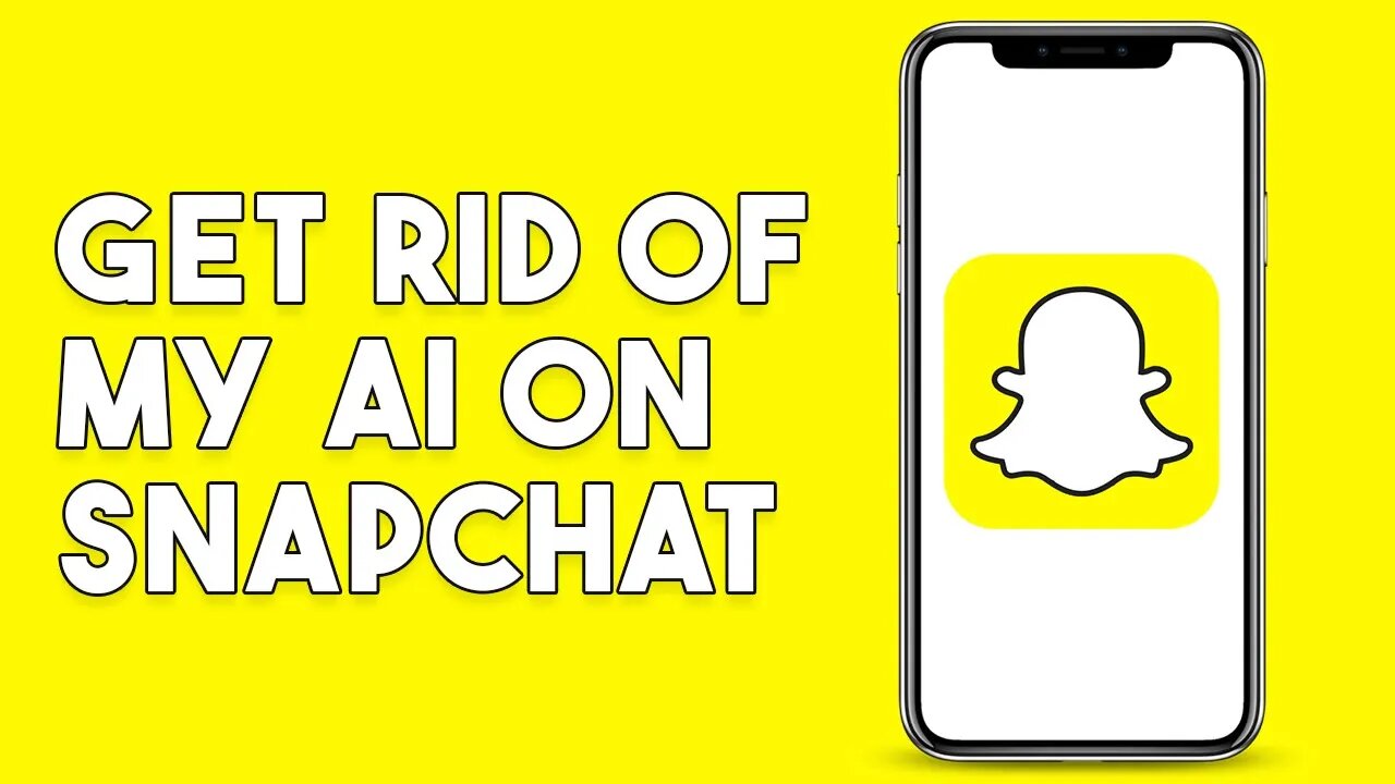 How To Get Rid Of My AI On Snapchat