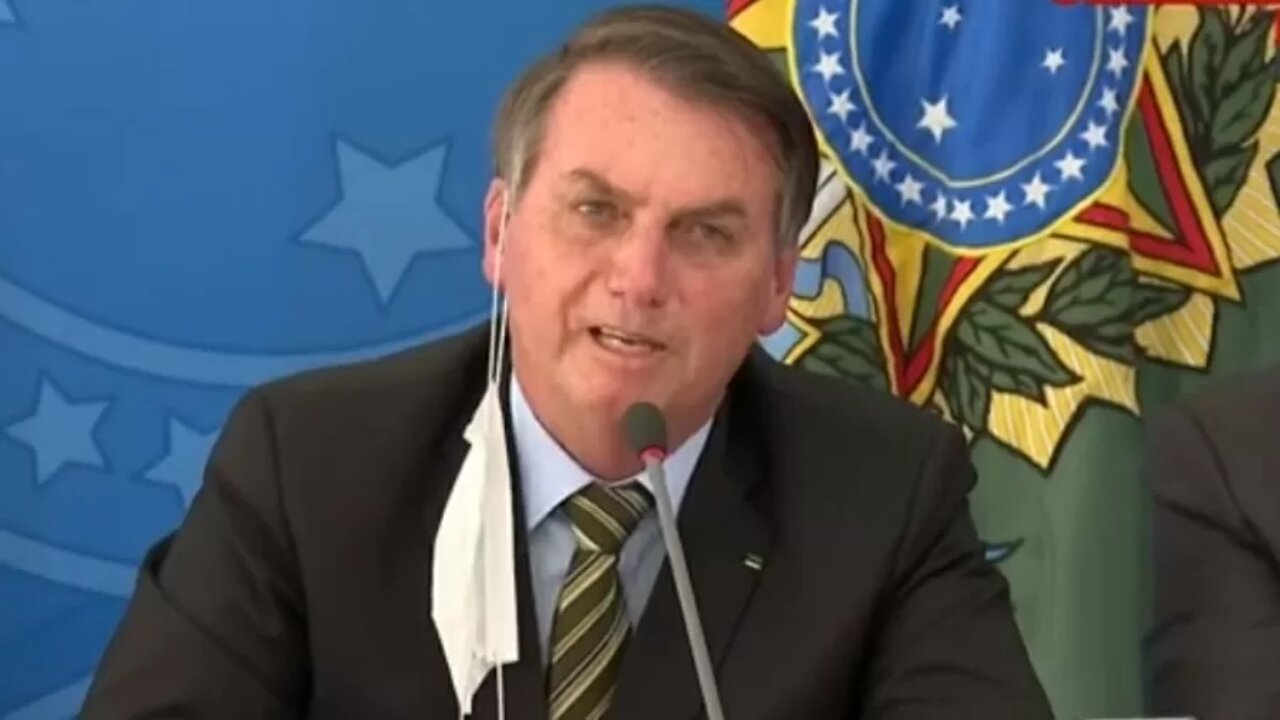 Bolsonaro fala sobre fechar o comercio