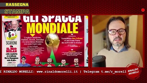 Vigilia di Mondiale, domania Croazia-Argentina e vigilia di Milan. Rassegna Stampa ep.200 | 12.12.22