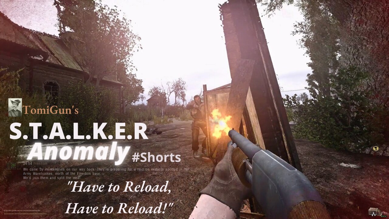 Have to Reload, Have to Reload! (S.T.A.L.K.E.R Anomaly) #Shorts