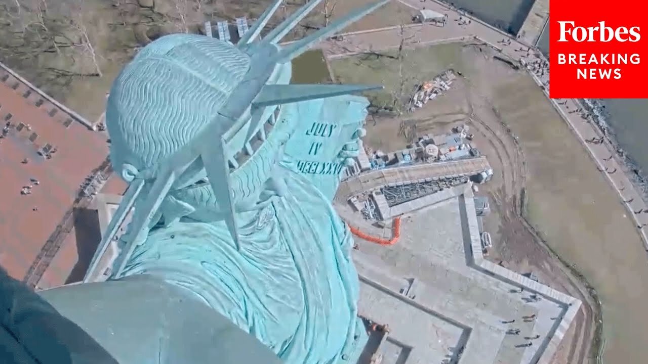 WATCH: Camera Atop Statue Of Liberty Captures 4.8 Magnitude Earthquake That Shook NYC Area