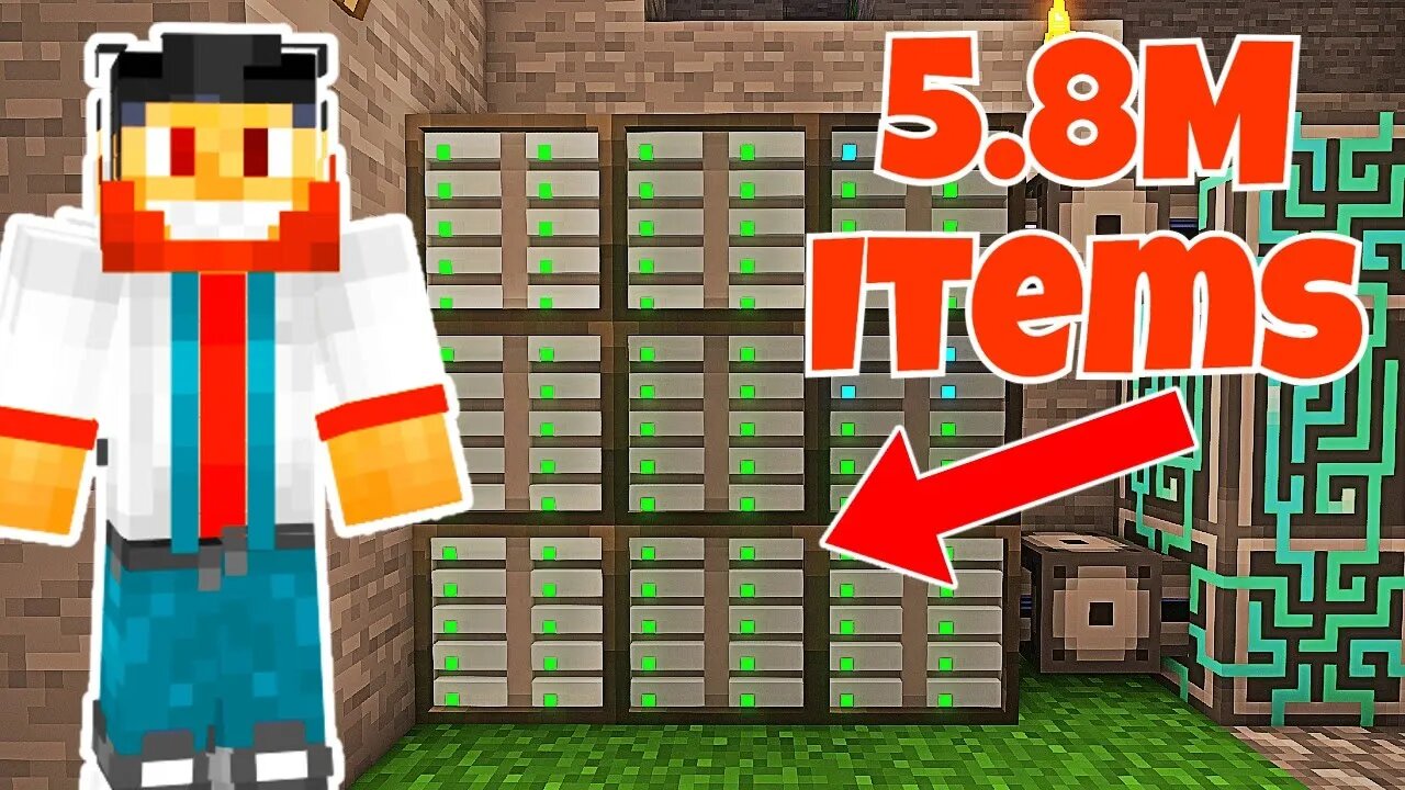 MINECRAFT STORAGE SOLVED! AOF6 Episode 3