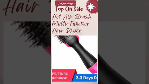 Hot Air Brush Multi-Function Hair Dryer