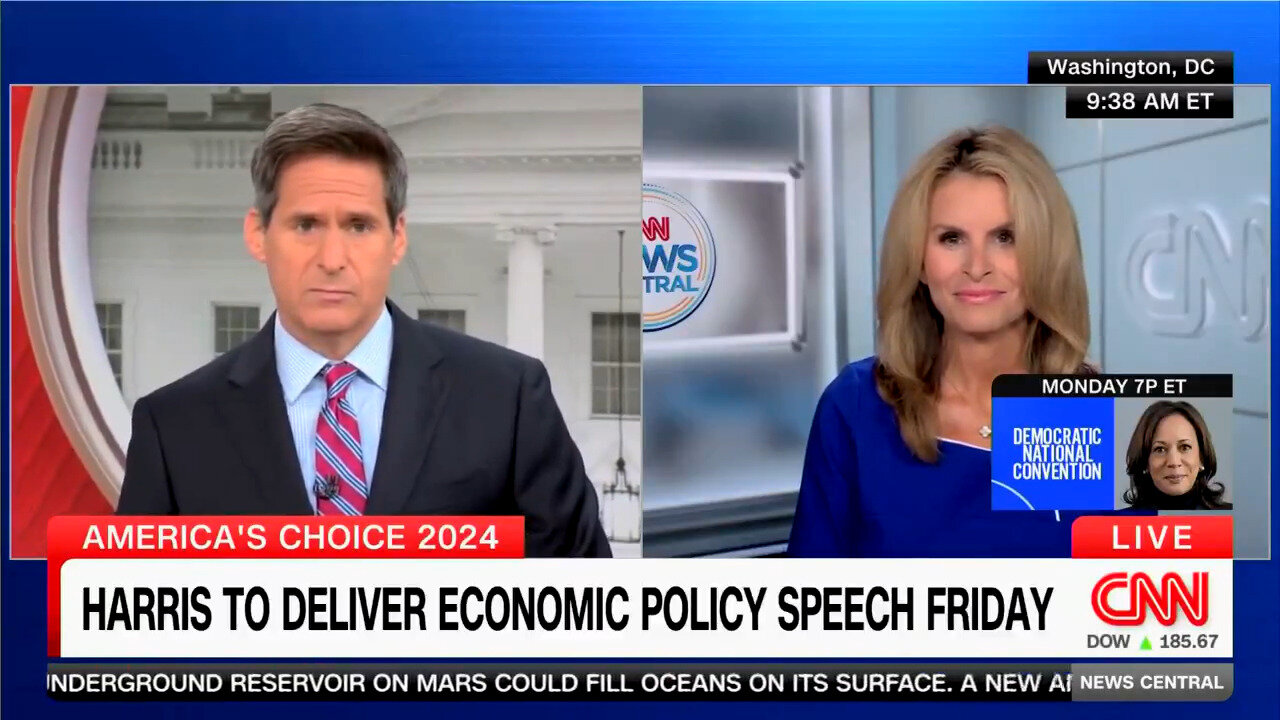 Kamala Spokeswoman Adrienne Elrod Squirms As CNN Asks Very Simple Question About Her Schedule