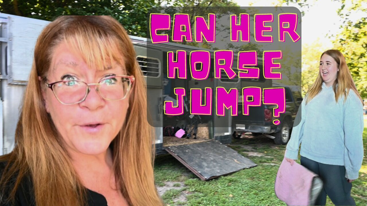 It's Finally Time To See If Her New Horse Can JUMP!