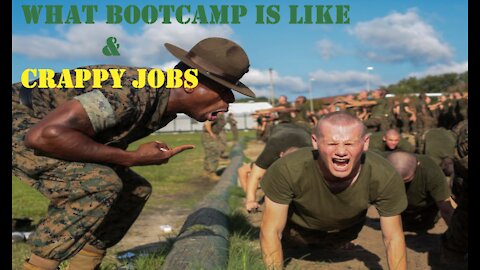 Episode-9 Crappy Jobs, Crazy News Stories, and Boot Camp