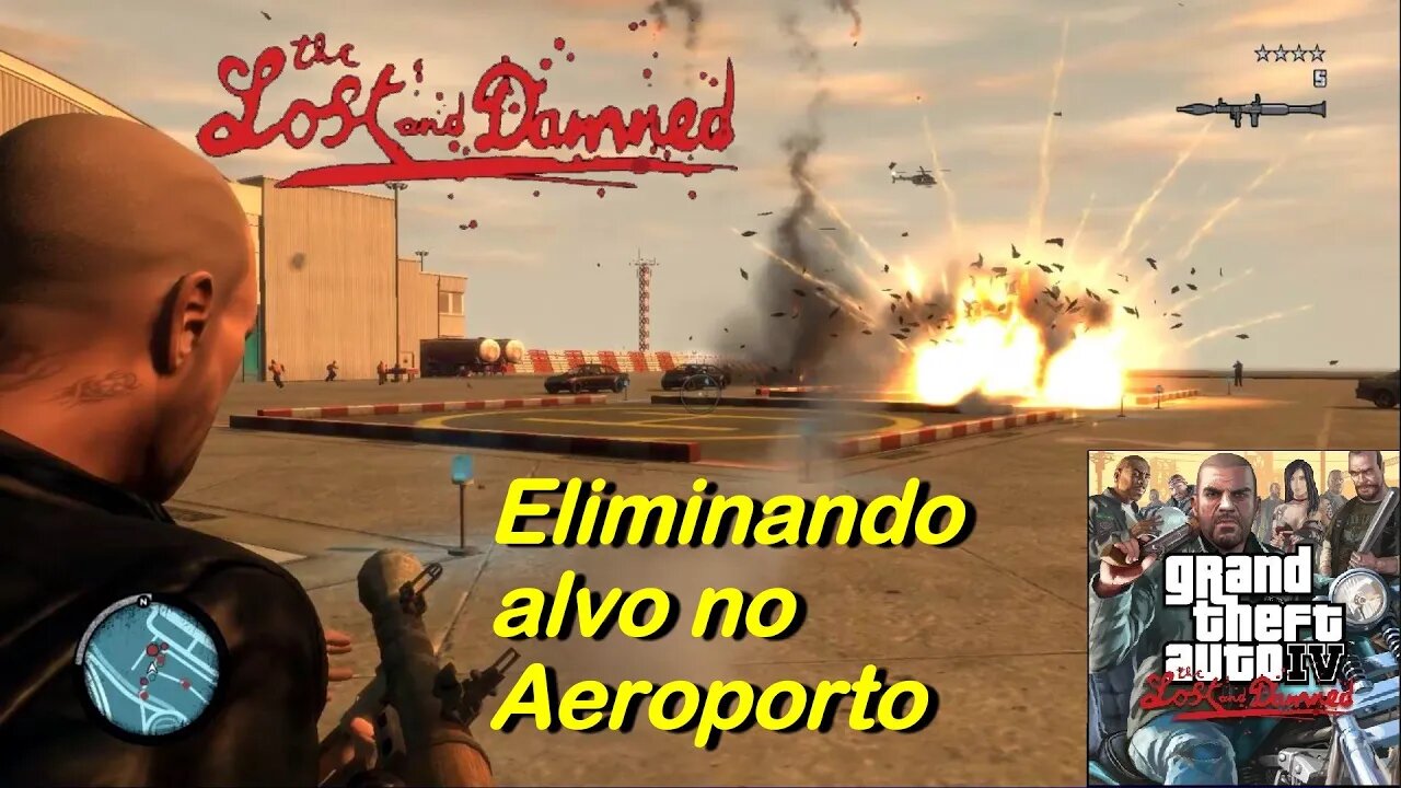 GTA 4 The Lost and Damned - Eliminando um alvo no aeroporto